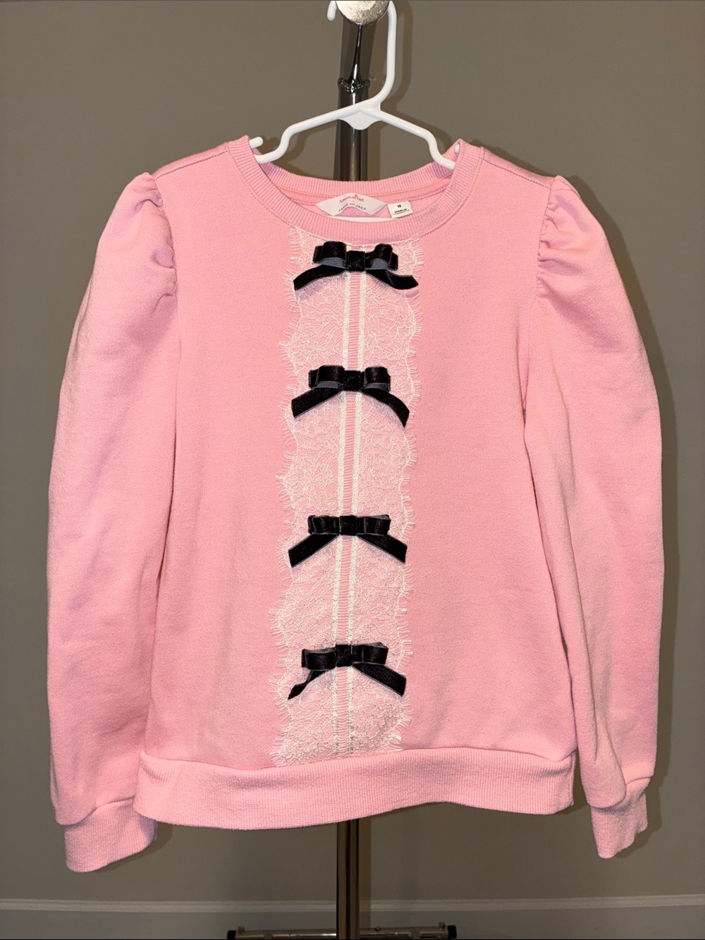 American Girl X Janie And Jack Wrapped In Bows Sweatshirt For Girls
